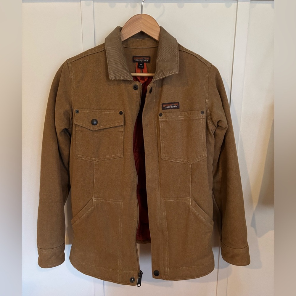 Patagonia canvas chore coat